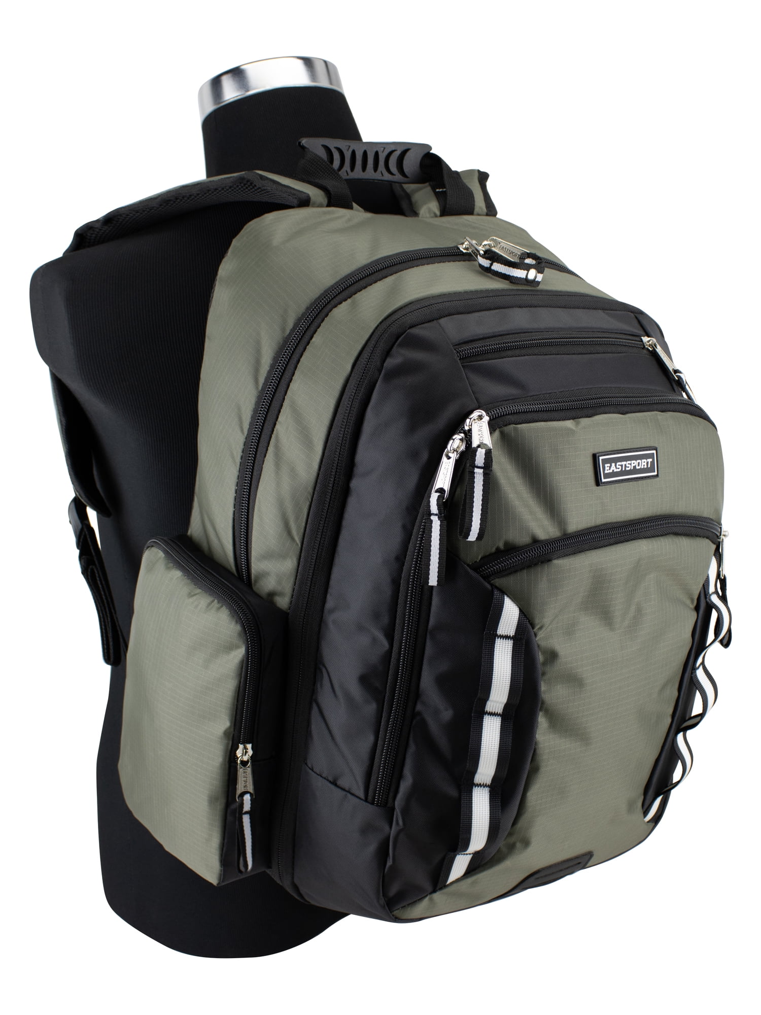 Eastsport Odyssey Expandable Backpack, Army Green