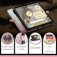 thumbnail image 3 of Wallet Case for Google Pixel Fold 5G 2023,Magnetic Protect PU Leather Flip Case with Card Holder Cash Slot Kickstand Shockproof Protection Case (Pink), 3 of 18