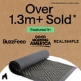 thumbnail image 4 of GORILLA GRIP Outside Doormat, WeatherMax Waterproof Indoor Outdoor Door Mat, 35x23 Gray Diamond, 4 of 9