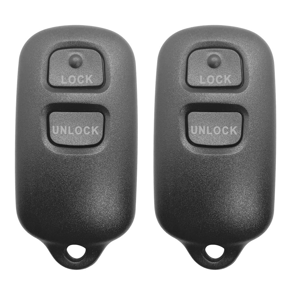 2 Replacement for Toyota Scion xA xB Celica Echo Remote Car Key Fob Shell Case 