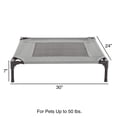 thumbnail image 2 of Cama elevada para Perros Petmaker 30 x 24 Pulgadas Gris, 2 of 5