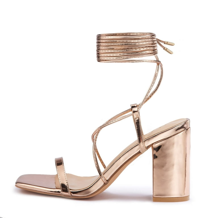 Gold heels shop for homecoming
