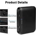 thumbnail image 2 of Ebkk 3000mAh Printer Power Bank for Canon Selphy CP1300 CP1200 CP1000 CP910 CP820 CP790 CP600 Series Printer, Including Charger & Cable, 2 of 5