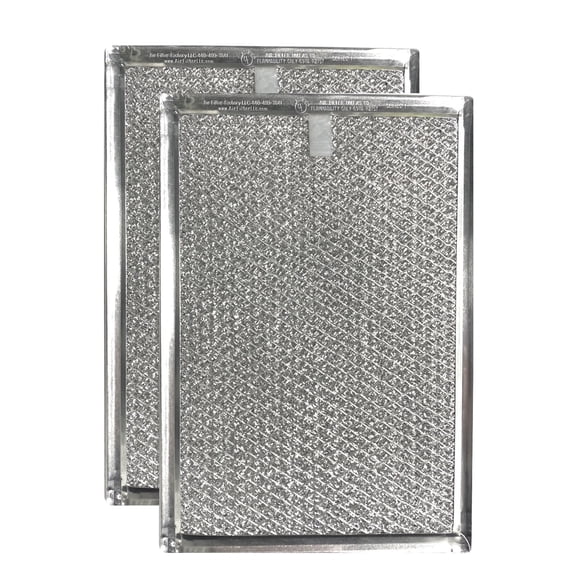 Air Filter Factory Replacement for WB2X4263, R0710162, 53446, RHF0702 GE Aluminum Filter 2-Pk