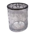 thumbnail image 1 of KOPPERS HOME GLASS FLOWER JAR WITH LID - PACK OF 2, 1 of 1