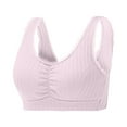 thumbnail image 5 of Lindreshi Sports Bras for Women Plus Size Women Yoga Solid Sleeveless Cold Shoulder Casual Tanks Blouse Tops Intimates, 5 of 5