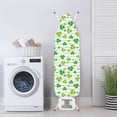 thumbnail image 4 of HELLHERO Green Shamrocks Connected Vines Ironing Board Cover Soft Ironing Board Protector Cover Elastic Edge Dustproof Covers for Friends, 4 of 5