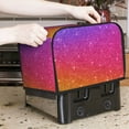 thumbnail image 7 of Sikiie Holiday Shiny Toaster Covers 2 Slice Dustproof Toaster Cover Bread Machine Cover, Dustproof Cover - 11.4" x 7.5" x 7.9", 7 of 7