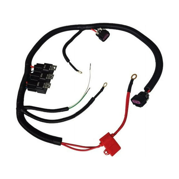 Engine Cooling Fan Motor Wiring Harness - Compatible with 2003 - 2006 Hummer H2 6.0L V8 2004 2005