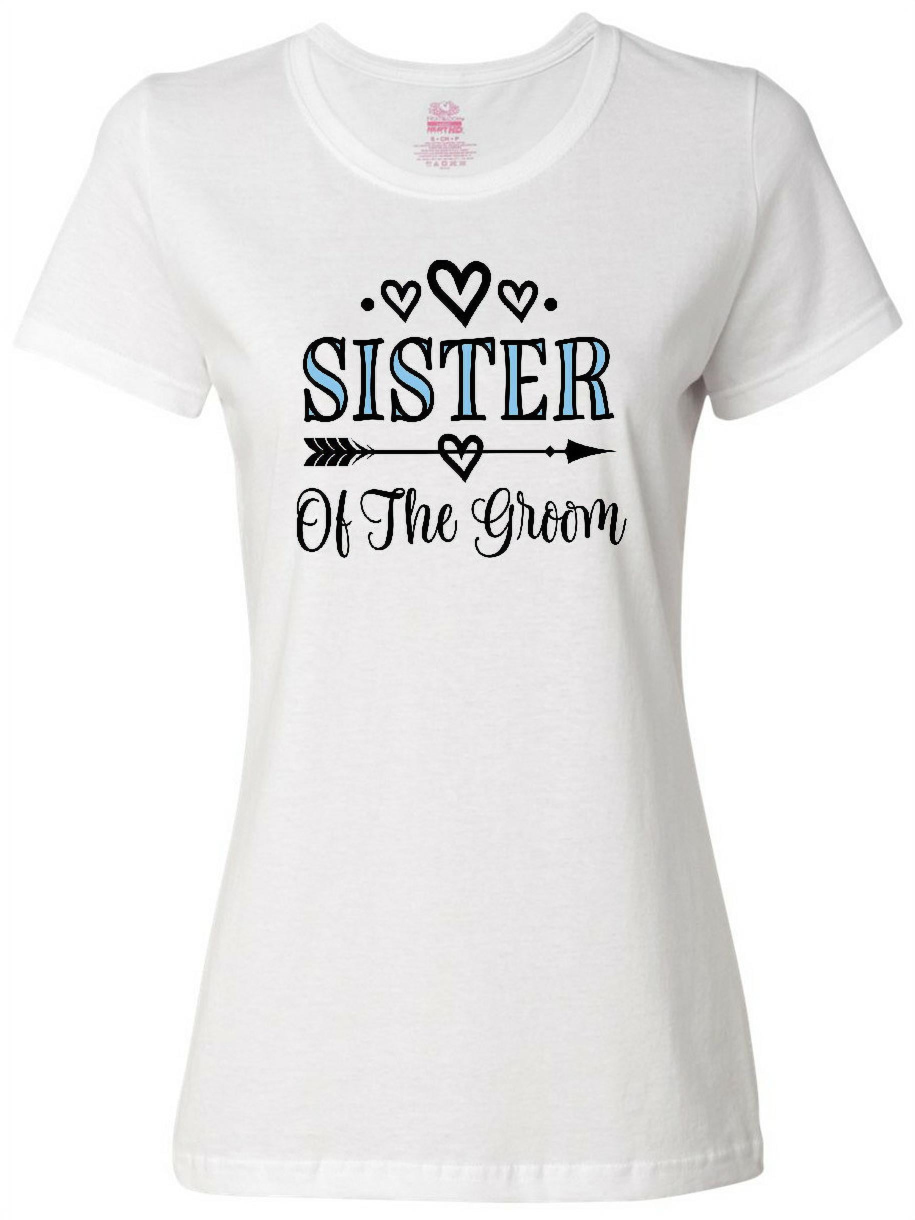 sister of the groom shirt