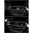 thumbnail image 4 of Para - 5 Series G30 2018-2022 Fibra de Carbono Consola de Coche Aire Acondicionado Adorno de Cubierta de Salida de VentilacióN Accesorios de Etiqueta Engomada de Marcos, 4 of 5