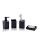 thumbnail image 1 of Xiao Hua Juego de accesorios de baño - 4 piezas de accesorios de baño negros completos, 1 of 4