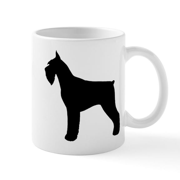 CafePress - Giant Schnauzer Mug - 11 oz Ceramic Mug - Novelty Coffee Tea Cup