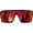 Red, variant on Polarized Sunglasses Men Women UV400 Protection Retro Square Sun Glasses Driving Golf Hiking Fishing Shades - Matte Blue