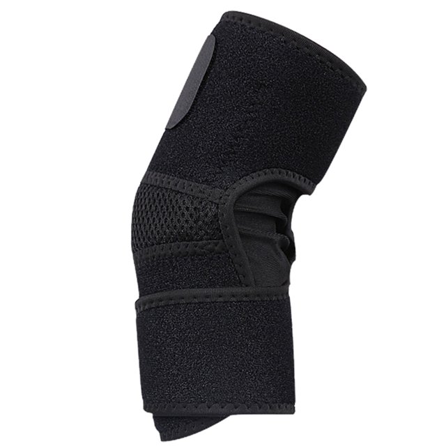 Codera de tenis para hombres y mujeres para entrenamiento, tendinitis de levantamiento de pesas (negro)