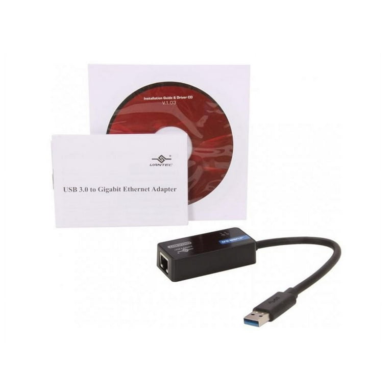 Vantec CB-U300GNA - Network adapter - USB 3.0 - Gigabit