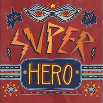 Oopsy Daisy Too's Superhero Canvas Wall Art Size 21x21