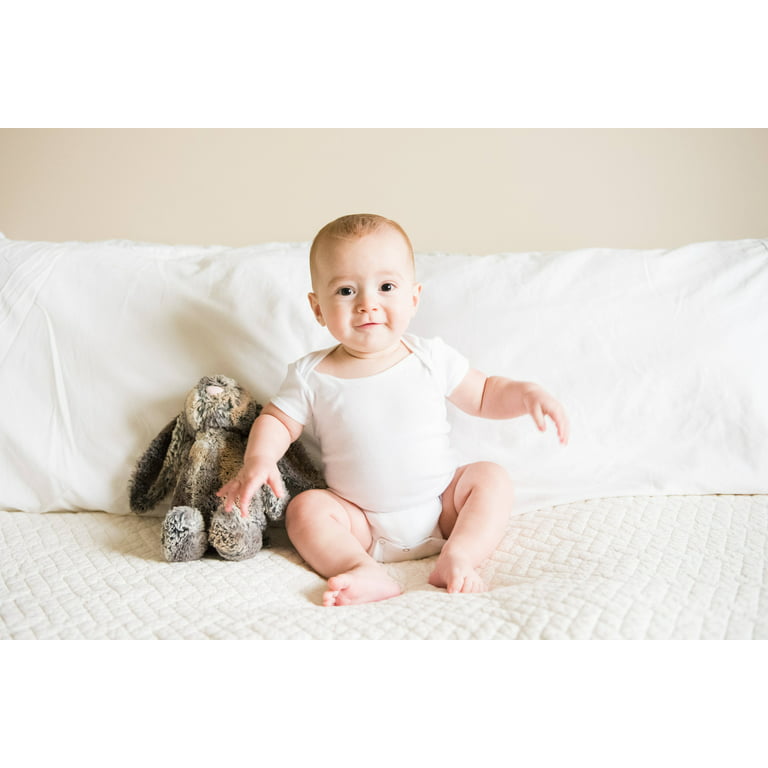 Carter's Child of Mine Baby Girl Bodysuit, 3-Pack, Sizes Newborn-9 Months