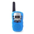 thumbnail image 2 of Walkie Talkies para niños, juguetes, regalos, Walkie Talkie para niños, radio FRS de largo alcance para niños y niñas de 6 a 12 años, calcetín de regalo (azul, 1 par), 2 of 5
