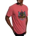 thumbnail image 4 of CafePress - Psi Upsilon Colored Crest T Shirt - Mens Comfort Colors Shirt, 4 of 5