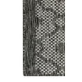 thumbnail image 3 of Custom Size Indoor/Outdoor Runner-Choose Your Length-Sunna Grey Flat-Weave Moroccan Trellis Pattern 31 Inch Wide x 80 Feet Long Runner (31" x 80' Runner) Rug, 3 of 5