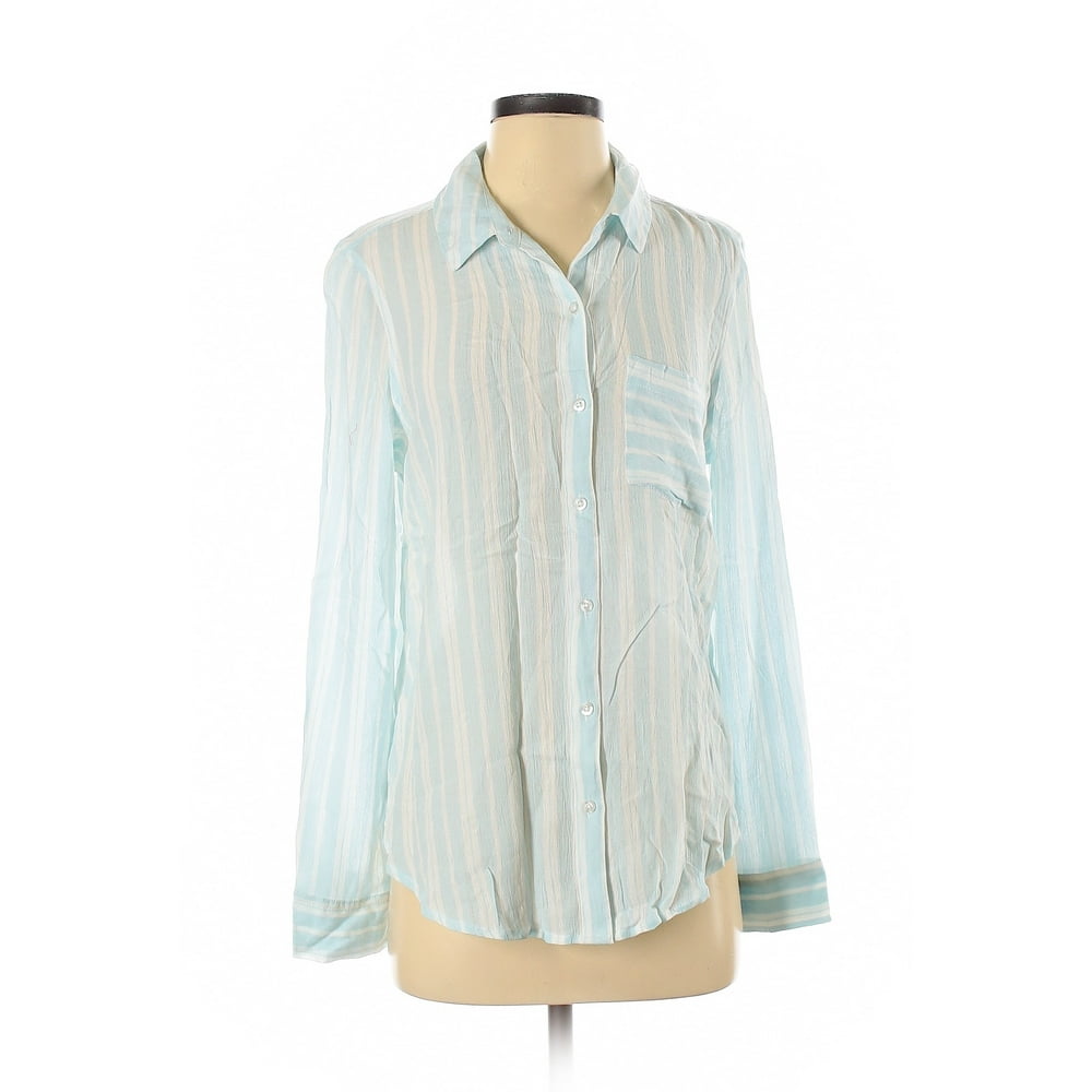 Abound - Pre-Owned ABound Women's Size S Long Sleeve Blouse - Walmart ...