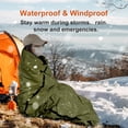 thumbnail image 4 of Sleeping Bag  Bag 3 Pack | Thermal  Mylar Bivy Sack for Adults | Portable  Sleeping Bags for ,  Cold, Camping, Hiking, and Outdoor  Gear, 4 of 6
