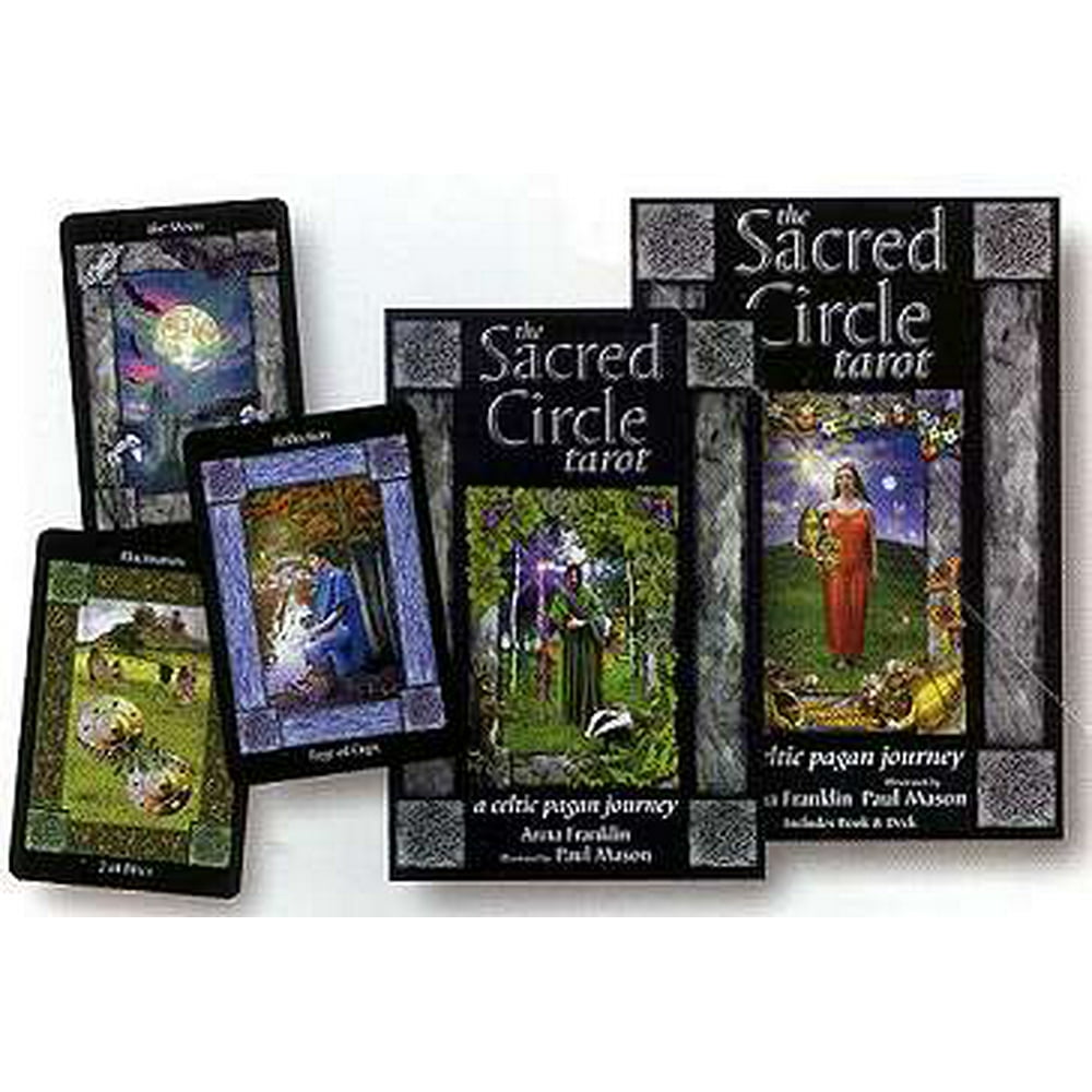 Tarot Cards Sacred Circle Celtic Pagan Journey Deck Llewellyn's Sacred