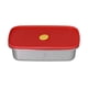 thumbnail image 1 of Contenedor de ensalada Ticfox para almuerzo 600 ml color rojo, 1 of 14