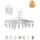 thumbnail image 2 of 4.0 Line Single Layer Square Folding 52 Line Clip-Folding Sock Rack Ormromra CJWUS-5153, 2 of 7