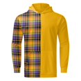 thumbnail image 4 of Vedolay Hoodie for Men Long Sleeve Tunic Tops Oversized Shirts Yellow,L, 4 of 4