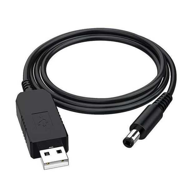 Cable Convertidor Elevador de Voltaje USB YONGSHENG 8.4V Negro