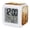 Amber, Burnt Orange, Forest Green, Sepia, variant on Vintage Trees Fall Digital Alarm Clock for Bedrooms,Smart LED Alarm Clock with 7 Color Changing Night Light,Elegant Farmhouse Art Forest Retro Art Silent Wake Up Clocks for Sleep Study 3.2"x3.2"