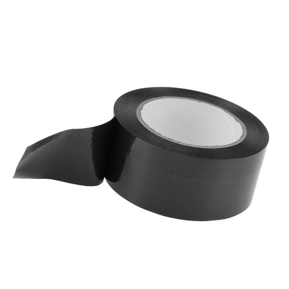 Unique Bargains 1 Roll Universal Underbelly Tape Waterproof 49.21ftx1.97" Flex Belly Tape Tear Repair Patch Black