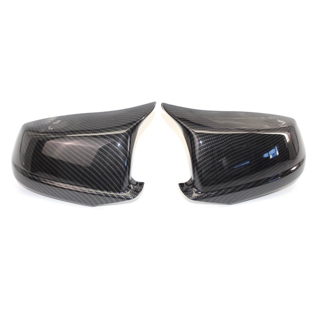 Cubiertas De Espejo De Puerta Cubiertas De Espejo Retrovisor De Repuesto Negro Tapas De Espejo Retrovisor Para Bmw 5 F10 Del Año 2011 A 2013 2 Uds seitruly VI009496-01