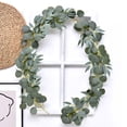 thumbnail image 5 of MXTPOV 6.56 FT Artificial Christmas Garland, Green Garland for Xmas Tree, Garlands for Decoration Christmas Fireplace Party Wedding, Home Decor, 5 of 6