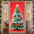 thumbnail image 3 of Decorative Design Christmas Tree Peace Message Banner Decorative Ornaments Seasonal Theme Holiday Celebration for Indoor Decoration Home Decor Party Decoration, 3 of 9