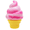Nice Cream Cone Squishy-Pink-A2, variant on Fidget Toys Nice Cream Cone Squishies, Cube Squishies Anxiety Stress Relief, Squishies Stress Cube-Drop Malt Sugar Balls, Fidgets Sensory Toys for Autism Classroom Prize Toys Pink