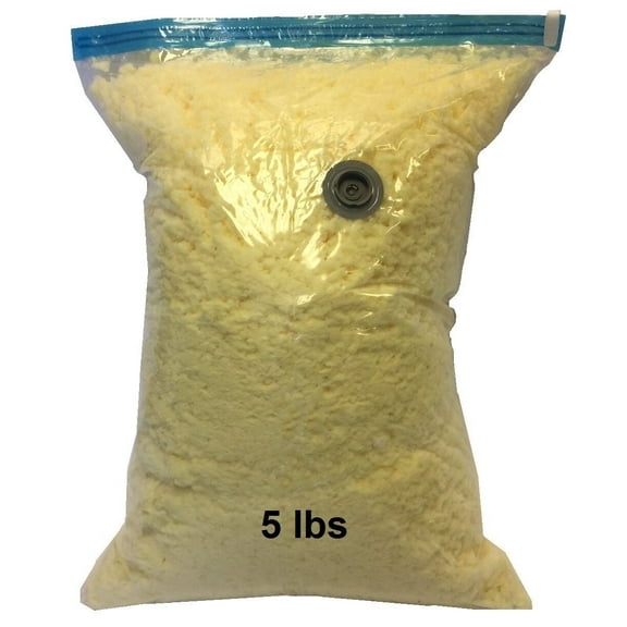 QQbed 1-pack 5lb Bag Memory Foam Fill for Pillows, Bean Bag, Pet Beds, Cushions, Plushies and Crafts