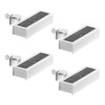 thumbnail image 3 of Better Homes & Gardens 20 Lumen Solar Powered LED Outdoor Landscape Plastic Gutter Light White, 4-Pack, 3 of 10