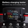thumbnail image 4 of Battery Charging Tester & Power Meter, High-Precision Voltage Current Watt Hour Meter for Vehicles, Trucks, Solar Systems, EV Charging Piles, Home Circuit Monitoring, Digital LCD Display, 4 of 8