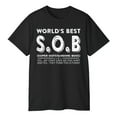 thumbnail image 3 of World’s Best Sob Super Outstanding Boss T-Shirt, 3 of 5