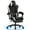 White, variant on GTPLAYER RGB Gaming Chair with Footrest, LED Lights Computer Gaming Chair for Adults