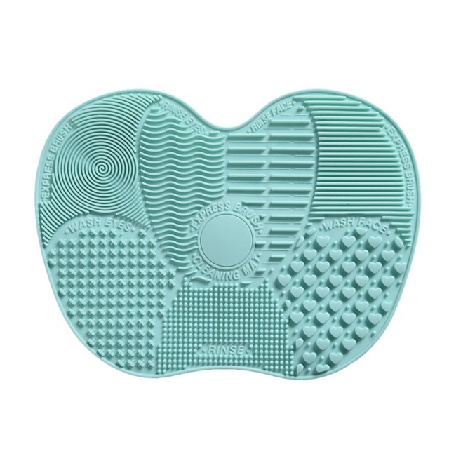 Ygjytge Cepillo De Maquillaje De Silicona Pluma Almohadilla De Limpieza Ventosa Tablero De Limpieza (Verde) Ygjytge Para estrenar