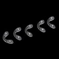 thumbnail image 4 of Anteojos de silicona  Almohadillas nasales unidas Oval Clear shamjiam Almohadillas nasales para anteojos, 4 of 7