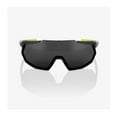 thumbnail image 2 of 100 Percent Racetrap 3.0 Sports Sunglasses Ultra HD Lens UV400 Protection (Gloss Black, Smoke Lens), 2 of 3