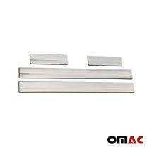OMAC Door Sill Scuff Plate Protector for Toyota RAV4 2013-2018 Stainless Steel 4x