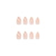 thumbnail image 4 of Uñas postizas acrílicas cortas a presión yuxing 24 piezas, 4 of 5