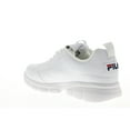 thumbnail image 6 of FILA Disruptor SE Sneakers White Navy Red Mens Athletic Shoes Size [insert size], 6 of 8