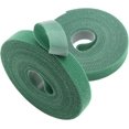 thumbnail image 1 of Hweilai 2 Pack Cravates de Jardin, Rouleaux de Ruban de Nylon Réutilisables pour les Plantes Grimpantes - 10mm x 10M - Vert, 1 of 5